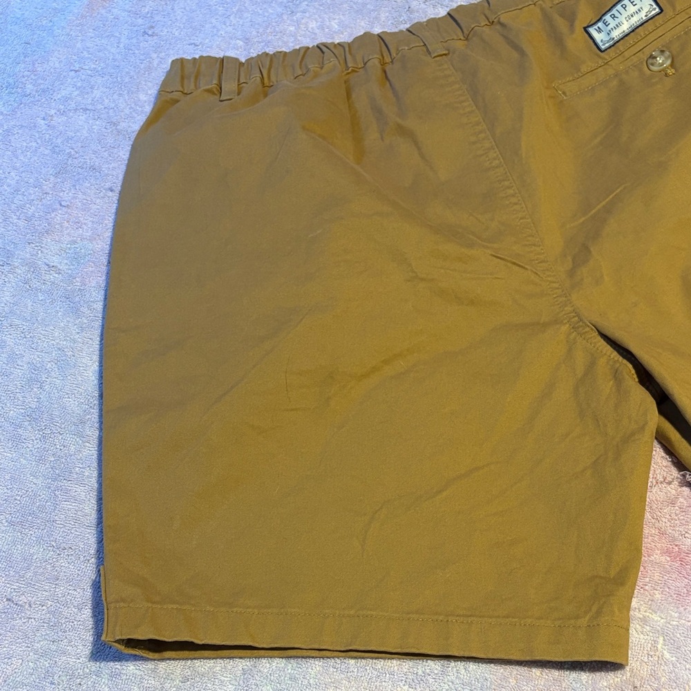 Meripex 1340 Men's Tan Flat Front Shorts - Picture 6 of 6